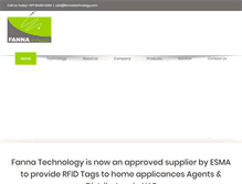 Tablet Screenshot of fannatechnology.com